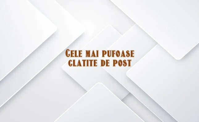 cele mai pufoase clatite de post